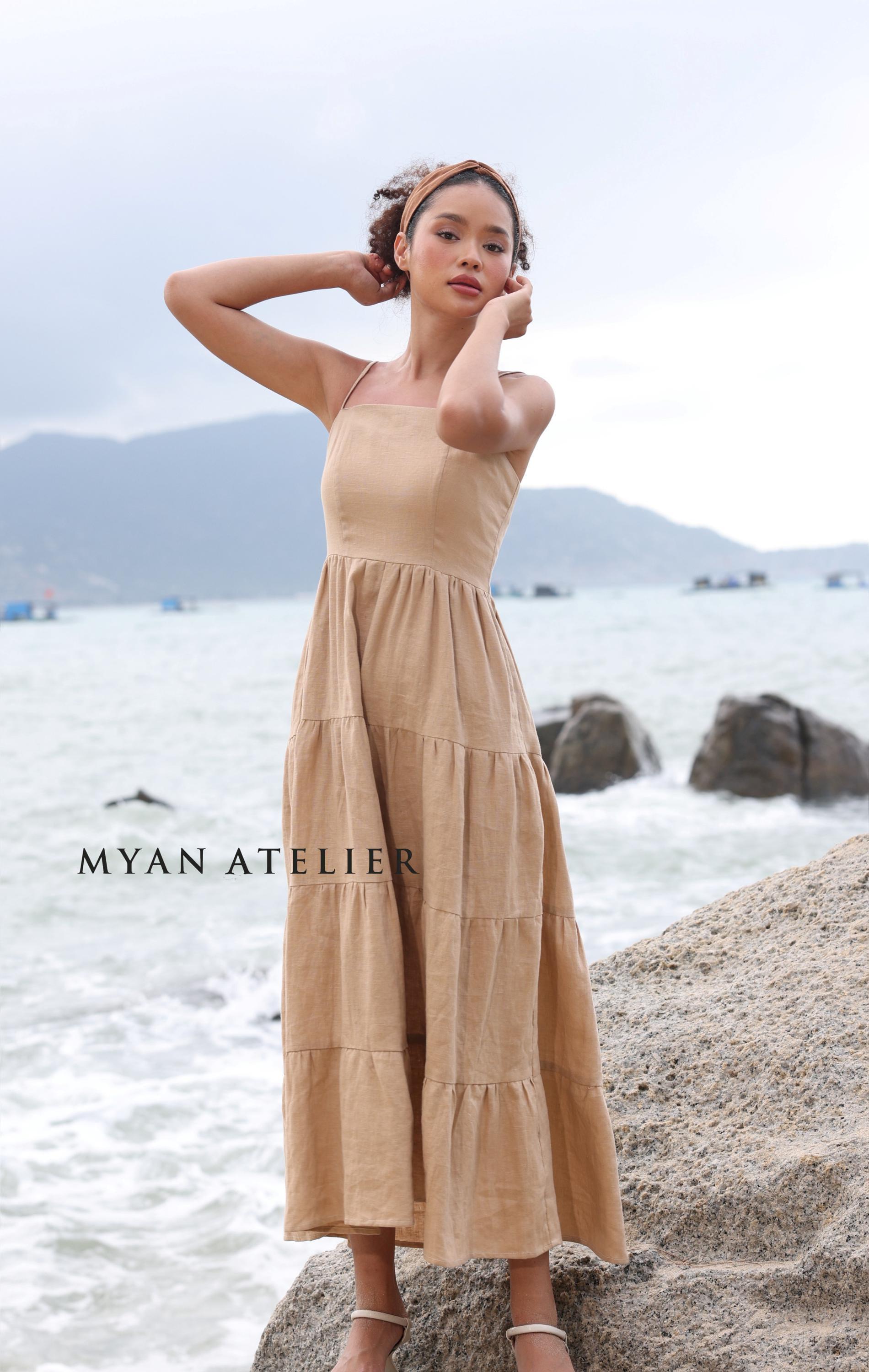 junia linen dress Junia Parisian Dress