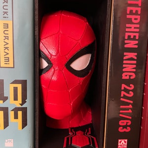 Spiderman Iron Spider Superhero Booknook Printed Handmade Coloured Home Library Decor Not DIY Decoration Fan Art Out of Book No Way Home