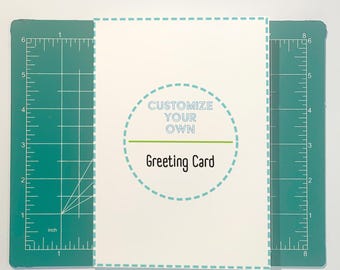 Custom Hand-Drawn Greeting Card | Personalized 5x7 | Unique Art, Your Message | Custom Illustration | Gift-Ready | Bulk Discounts