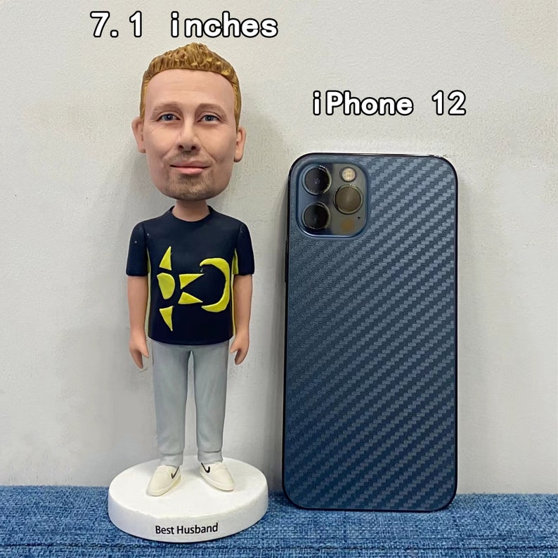 Custom Bobbleheadhandcrafted Bobblehead personalized Etsy