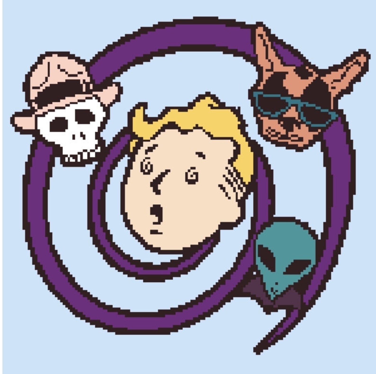 Blanket, Afghan, Throw, Knitting Pattern, Crochet Pattern, C2c, Fallout ...