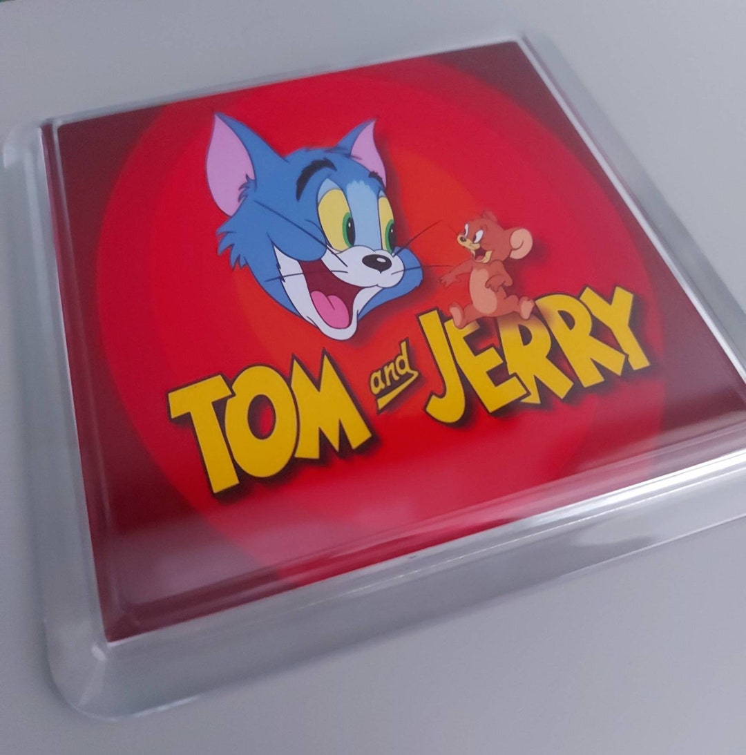 Tom and Jerry Gift Coaster Tom and Jerry Collectable Novelty Etsy
