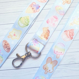 Food Lanyard / Lobster Clasp / Geek