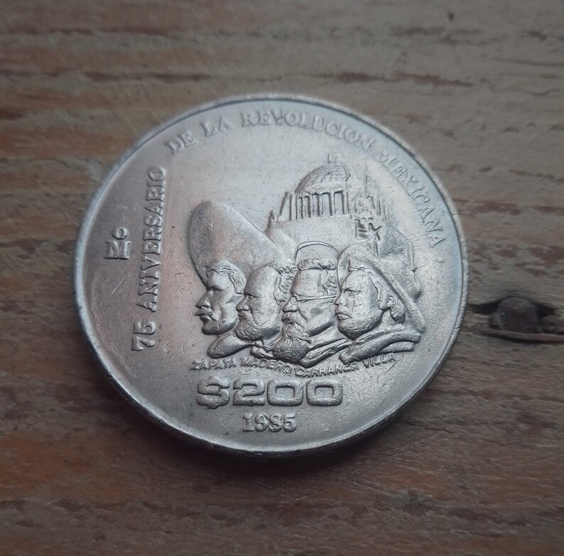 1985 - Historical 75th Mexican Revolution Anniversary Mexican Pe 1985 - Historical 75th Mexican Revolution Anniversary Mexican Pe