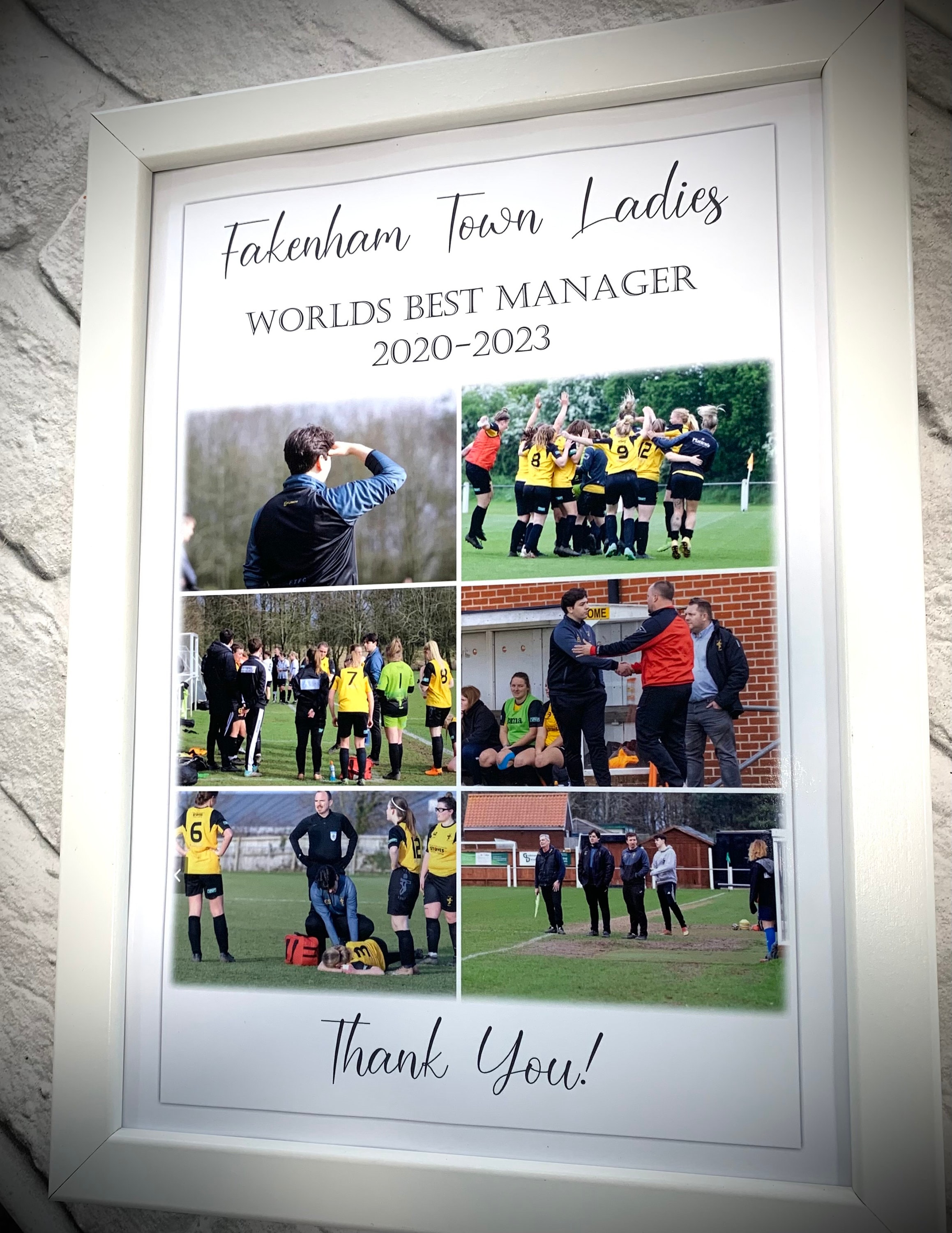 Fußballmanager Geschenk Personalisiertes Dankeskarte Für Fußballtrainer – Individuell Gestaltet, Weiße Fußballmanager-Karte Geburtstagskarte Fussball Junge