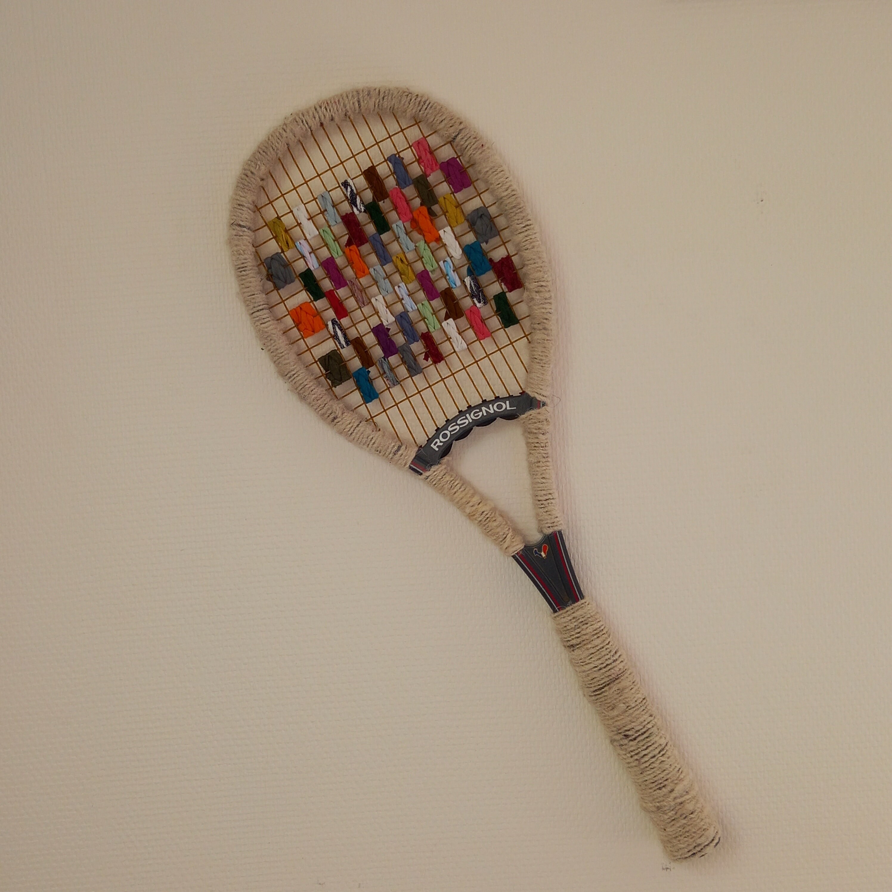 Tissage Déco Raquette Détournée