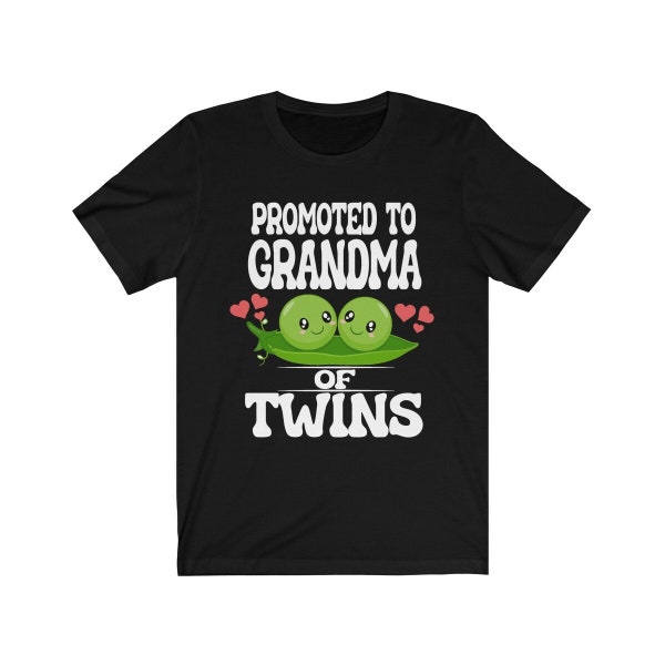 Promoted To Grandma Of Twins Shirt, Grandma Of Twins Shirt,  Twins Grandmother Announcement Gift T-Shirt
