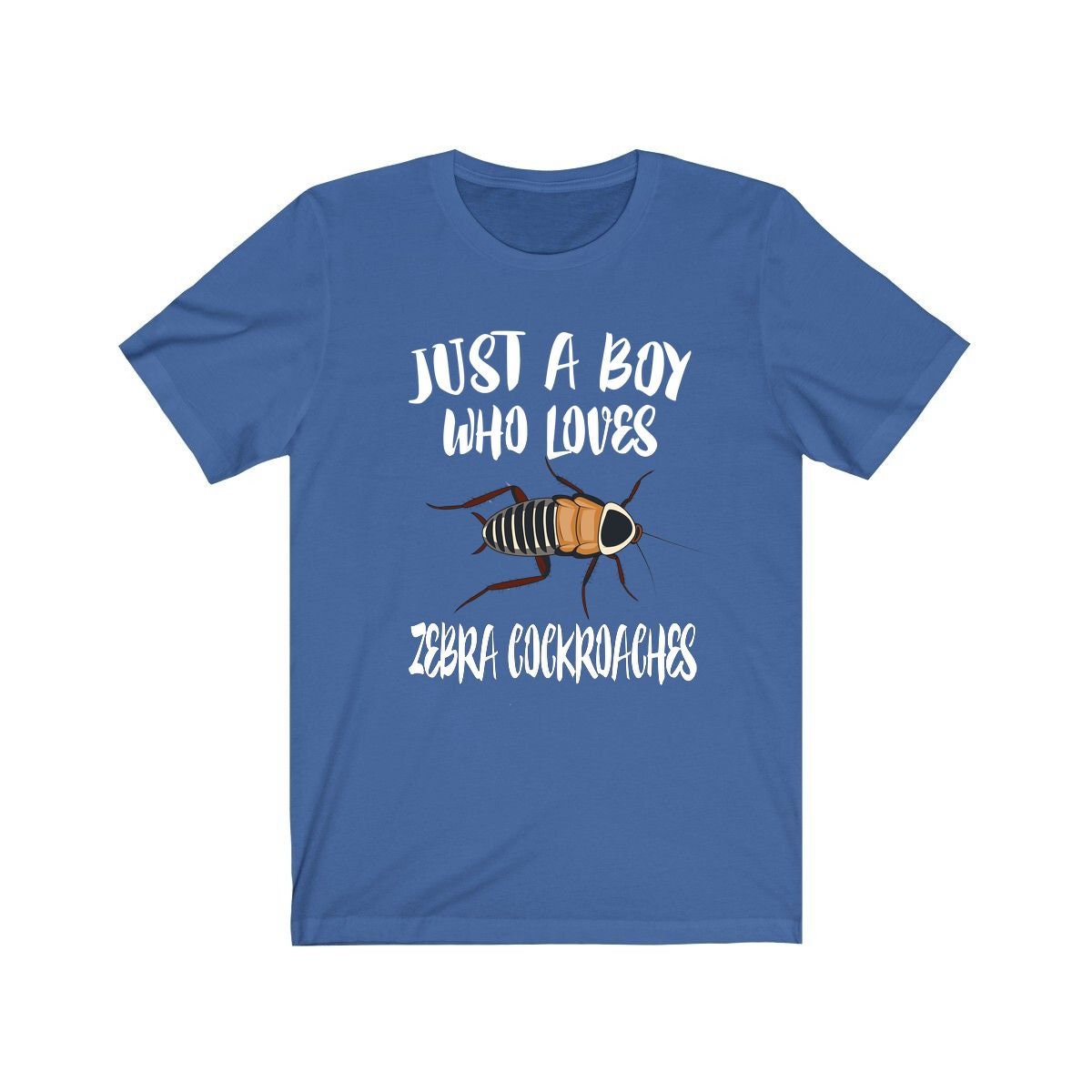 Just A Boy Who Loves Zebra Cockroaches Shirt, Cockroach Lover