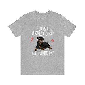 I Just Really Like Rottweilers Ok Dogs Shirt, Rottweiler Shirt, Dog Lover Gift, Rottweiler Lover Shirt,  Adult Toddler Kids Gift T-Shirt