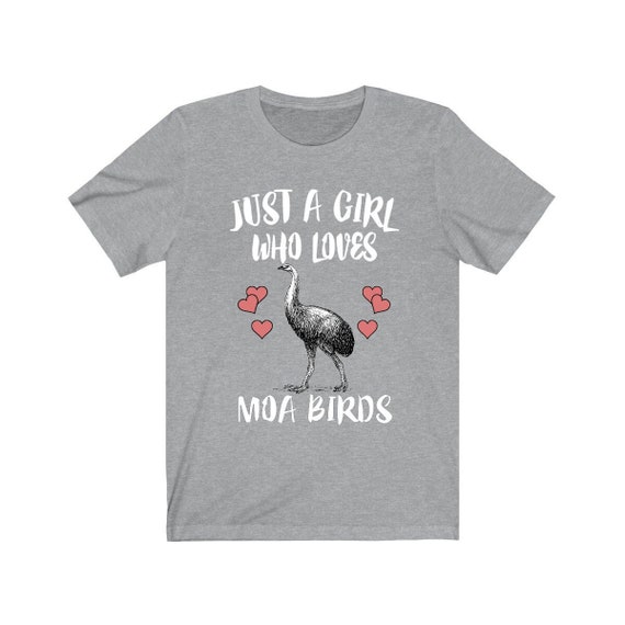 Just A Girl Who Loves Moa Birds Birding Shirt, Moa Bird Lover Shirt, Moa  Bird Gift, Animal Lover Adult Toddler Infant Kids Gift T-shirt -  Canada