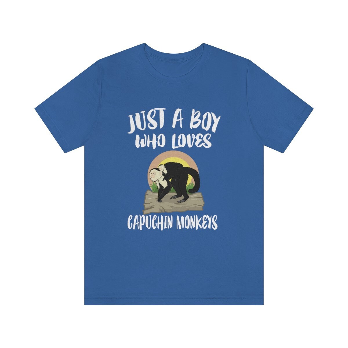 Camisetas De Monos Capuchinos | Diseños únicos