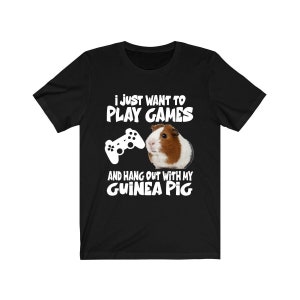 Play Games Hang Out With My Guinea Pig Funny Shirt, Guinea Pig Owner Shirt, Guinea Pig Lover Gift, Guinea Pig Tee, Animal T-Shirt