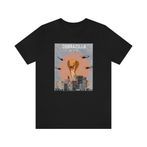 Cobrazilla Cobra Funny Shirt, Cobra Lover Shirt, Snake Shirt, Cobra Owner Shirt, Cobra Lover Gift, Snake Boy Girl T-Shirt