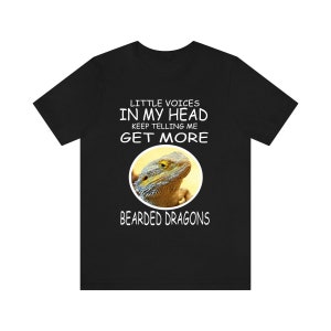 Little Voices Keep Telling Me Get More Bearded Dragons Shirt, Bearded Dragon Shirt, Bearded Dragon Lover Gift, Bearded Dragon Lover Shirt