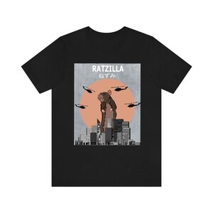 Ratzilla Funny Rat Shirt, Rat Lover Shirt, Rat Shirt, Rat Funny Shirt, Rat Lover Gift, Rat Boy Girl T-Shirt image 1