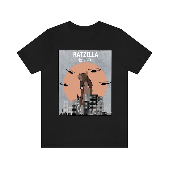 Ratzilla Funny Rat Shirt, Rat Lover Shirt, Rat Shirt, Rat Funny Shirt, Rat Lover Gift, Rat Boy Girl T-Shirt