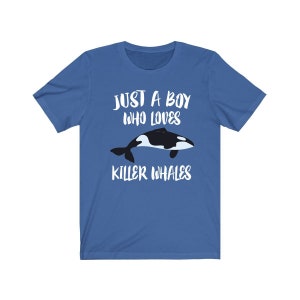Just A Boy Who Loves Killer Whales Orca Shirt, Orca Shirt, Killer Whale Shirt, Whale Lover Gift, Animal Adult Kids T-Shirt