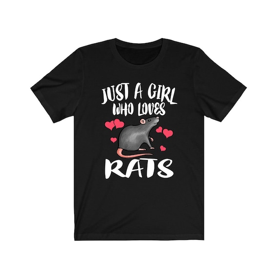 Just A Girl Who Loves Rats Owner Lover Gift T-Shirt Just A Girl Who Loves Rats Owner Lover Gift T-Shirt
