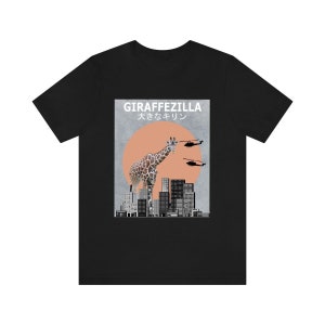 Giraffezilla Funny Giraffe Shirt, Giraffe Lover Shirt, Giraffe Shirt, Giraffe Lover Gift, Giraffe Boy Girl Shirt