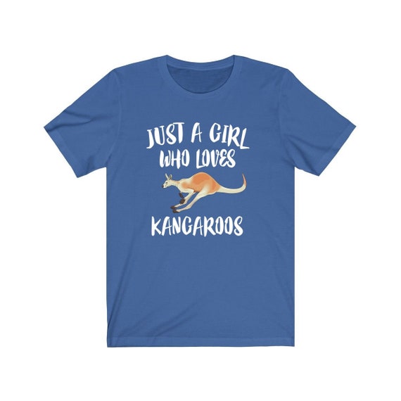 Just A Girl Who Loves Kangaroos Shirt, Kangaroo Lover Shirt, Kangaroo Lover  Gift, Animal Lover Shirt, Adult Toddler Infant Kids Gift T-shirt - Etsy