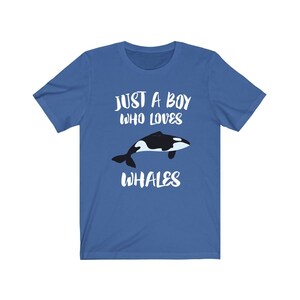 Just A Boy Who Loves Orcas Whales Shirt, Orca Lover Shirt, Whale Shirt, Whale Lover Gift, Animal Adult Kids T-Shirt