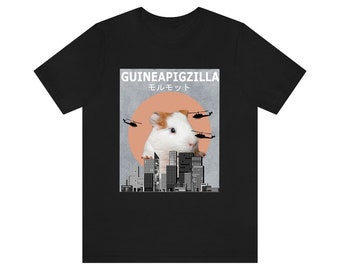 Guineapigzilla Guinea Pigs Shirt, Guinea Pig Lover Shirt, Funny Guinea Pig Shirt, Guinea Pig Shirt, Guinea Pig Lover Gift, Boy Girl T-Shirt