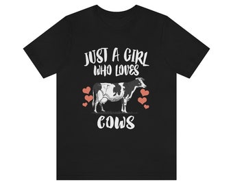 Ko-tröja, ko-älskare, ko-gåva, ko-tröja, vuxen barndjurs-t-shirt