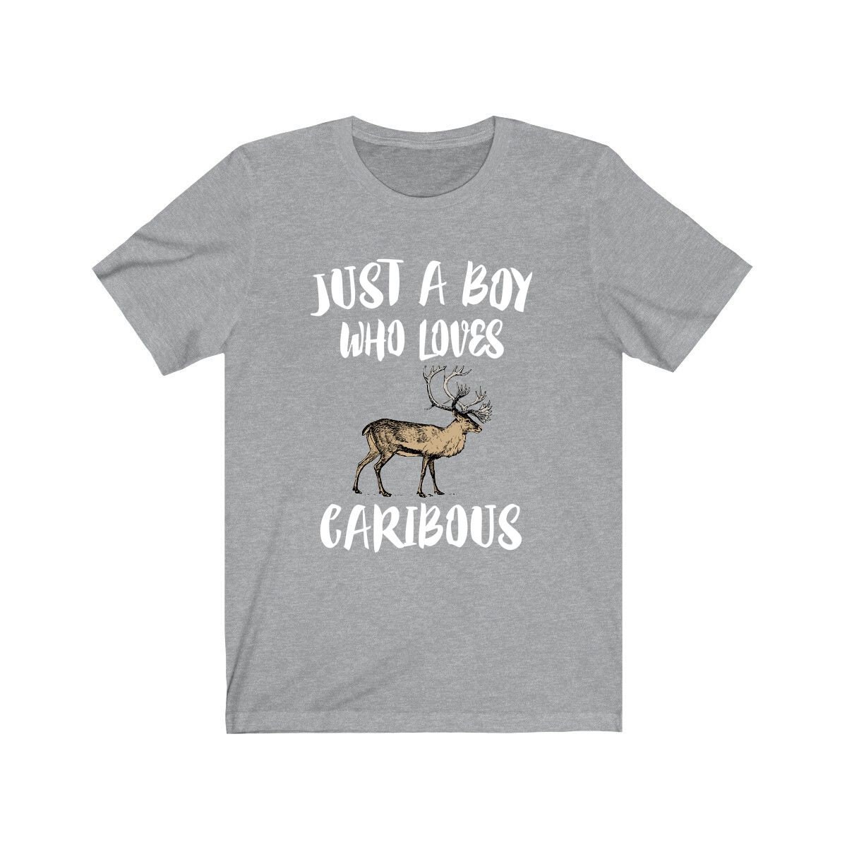 Just A Boy Who Loves Caribous Shirt Caribou Lover Shirt Caribou
