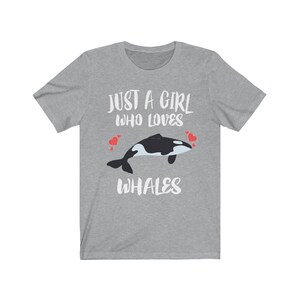 Just A Girl Who Loves Whales Shirt, Orca Whale Lover Shirt, Whale Lover Gift, Orca Shirt, Animal Adult Toddler Kids T-Shirt