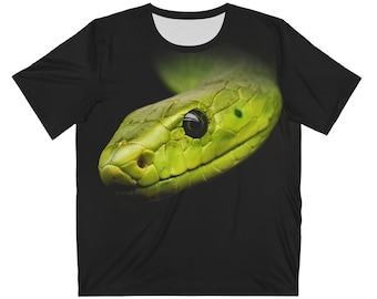 Green Mamba Snake T-Shirt, Mamba Snake Shirt, Snake Lover Gift, Boy Girl Snake Shirt, Animal Adult Kids T-Shirt