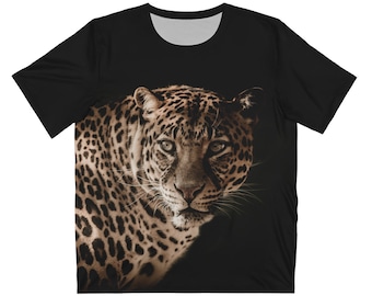 Leopard Animal T-Shirt, Leopard Lover Shirt, Leopard Gift, Big Cat Gift, Boy Girl Leopard Shirt, Animal Adult Kids T-Shirt