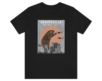 Beaverzilla Beaver Funny Shirt, Beaver Lover Shirt, Beaver Shirt, Beaver Lover Gift, Animal Boy Girl Gift