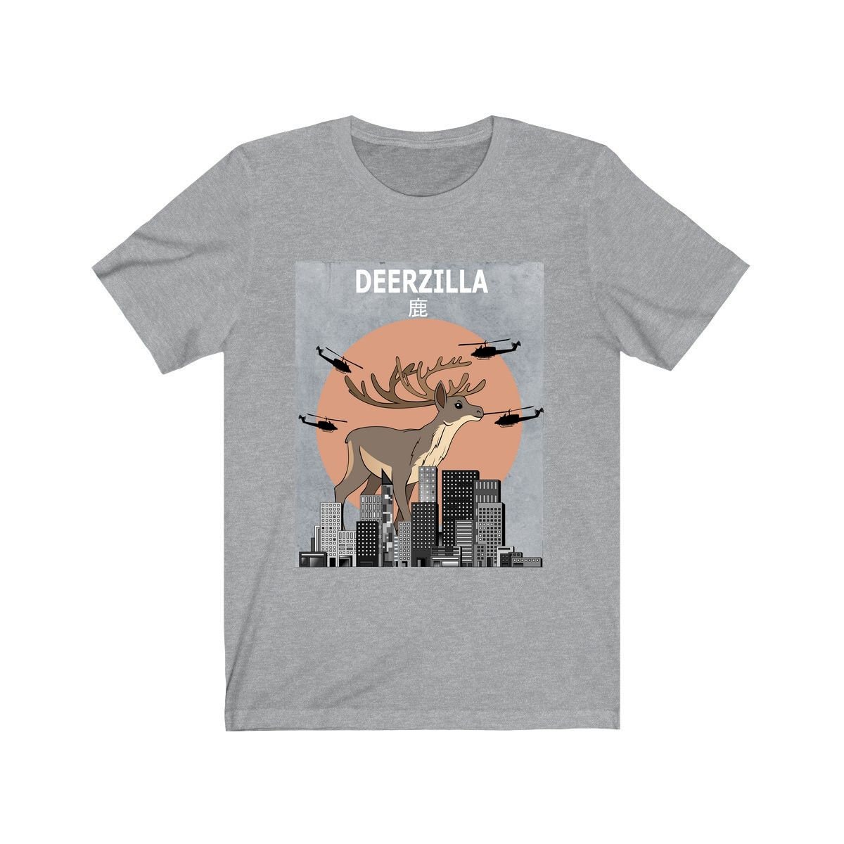 Deerzilla Deer Funny Shirt, Animal Gift - Etsy