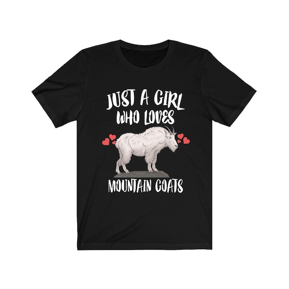 Just A Girl Who Loves Goats T Shirt Goat Lover Just A Girl Who Loves Goats T Shirt Goat Lover