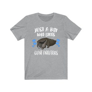 Just A Boy Who Loves Giant Anteaters Shirt, Anteater Lover Shirt, Giant Anteater Shirt, Anteater Gift, Animal Adult Kids T-Shirt
