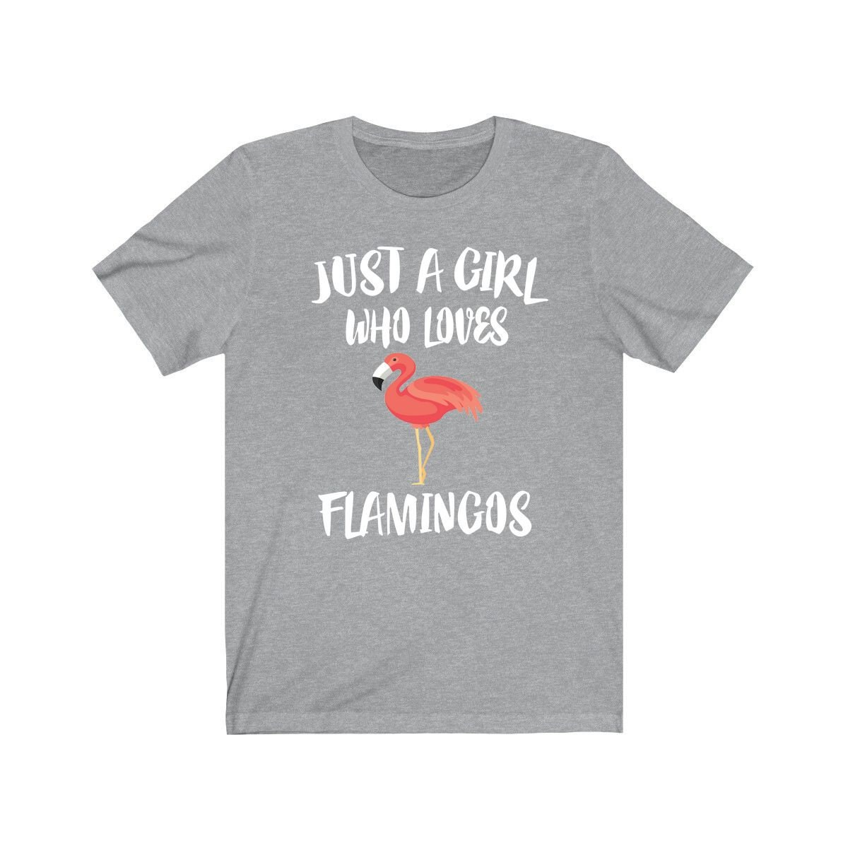 Premier Girl Who Loves Flamingos Yacht Rock Unisex T-Shirt