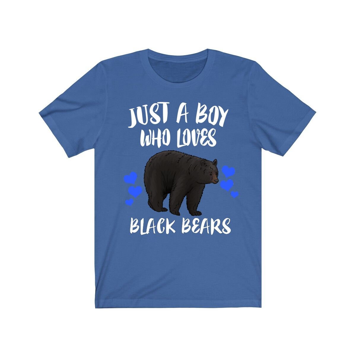 Just A Boy Who Loves Black Bears Shirt, Black Bear Lover Shirt