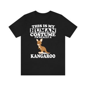 Dies ist mein Menschliches Kostüm Ich bin wirklich ein Känguru Shirt, Känguru Liebhaber Shirt, Känguru Shirt, Känguru Lustiges Geschenk, Tier Shirt