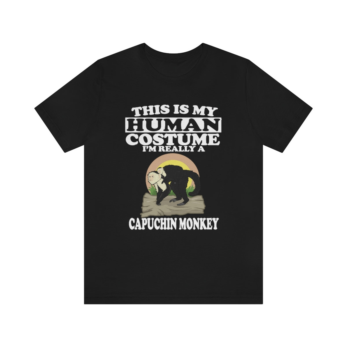 This Is My Human Costume I'm Really A Monkey Halloween T-Shirt This Is My Human Costume I'm Really A Monkey Halloween T-Shirt