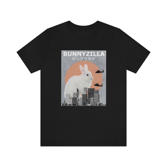 Bunnyzilla Bunny Funny Rabbit Shirt, Bunny Lover Shirt, Bunny
