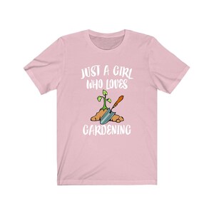 Just A Girl Who Loves Gardening Shirt, Garden Shirt, Gardening Lover Gift, Animal Lover Adult Toddler Infant Kids Gift T-Shirt