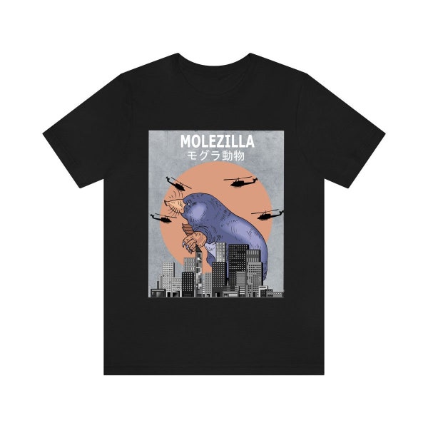 Molezilla Mole Shirt, Funny Moles Lover Shirt, Mole Shirt, Mole Lover Gift, Animal Adult Kids T-Shirt