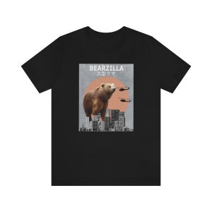Bearzilla Bär Lustiges Shirt, Bären Liebhaber Shirt, Bär Shirt, Lustiges Bären Geschenk, Bär Design Junge Mädchen Shirt