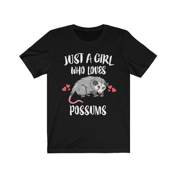 Just A Girl Who Loves Possums Animal Gift T-Shirt Just A Girl Who Loves Possums Animal Gift T-Shirt