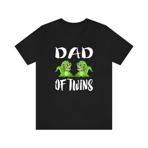 Dad Of Twins Crocodiles Shirt, Dad Of Twins Gift, Dad Of Twins Announcement Shirt, Father Of Twins Gift T-Shirt
