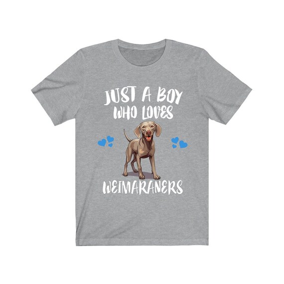 Weimaraner Just A Girl Who Loves Weimaraners Dog Owners Gift T-Shirt Weimaraner Just A Girl Who Loves Weimaraners Dog Owners Gift T-Shirt