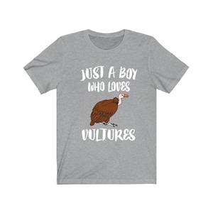 Just A Boy Who Loves Vultures Bird Shirt, Vulture Lover Shirt, Vulture Shirt, Birding Lover Gift, Animal Shirt