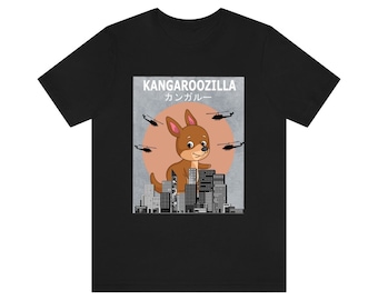 Kangaroozilla Kangaroos Shirt, Kangaroo Lover Shirt, Funny Kangaroo Lover Gift, Animal Lover Shirt, Adult Toddler Infant Kids Gift T-Shirt