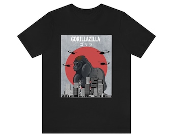 Gorillzilla Gorilla Shirt, Gorilla Lover Shirt, Gorilla Shirt, Gorilla Lover Gift, Gorilla Boy Girl T-Shirt