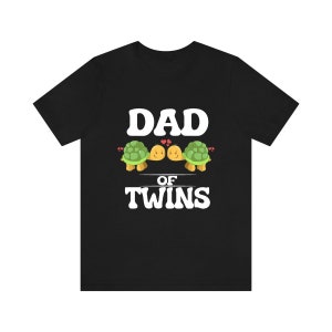 Dad Of Twins Turtles Shirt, Dad Of Twins Gift, Dad Of Twins Announcement Shirt, Father Of Twins Gift T-Shirt